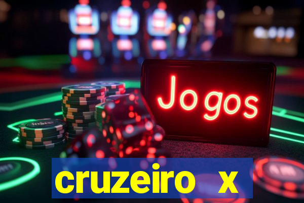 cruzeiro x corinthians palpite